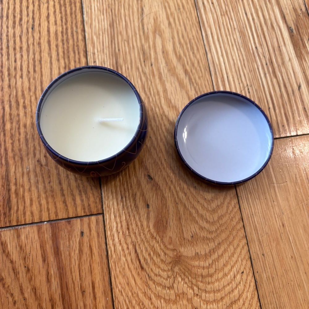 Purple Scented Zodiac Candle